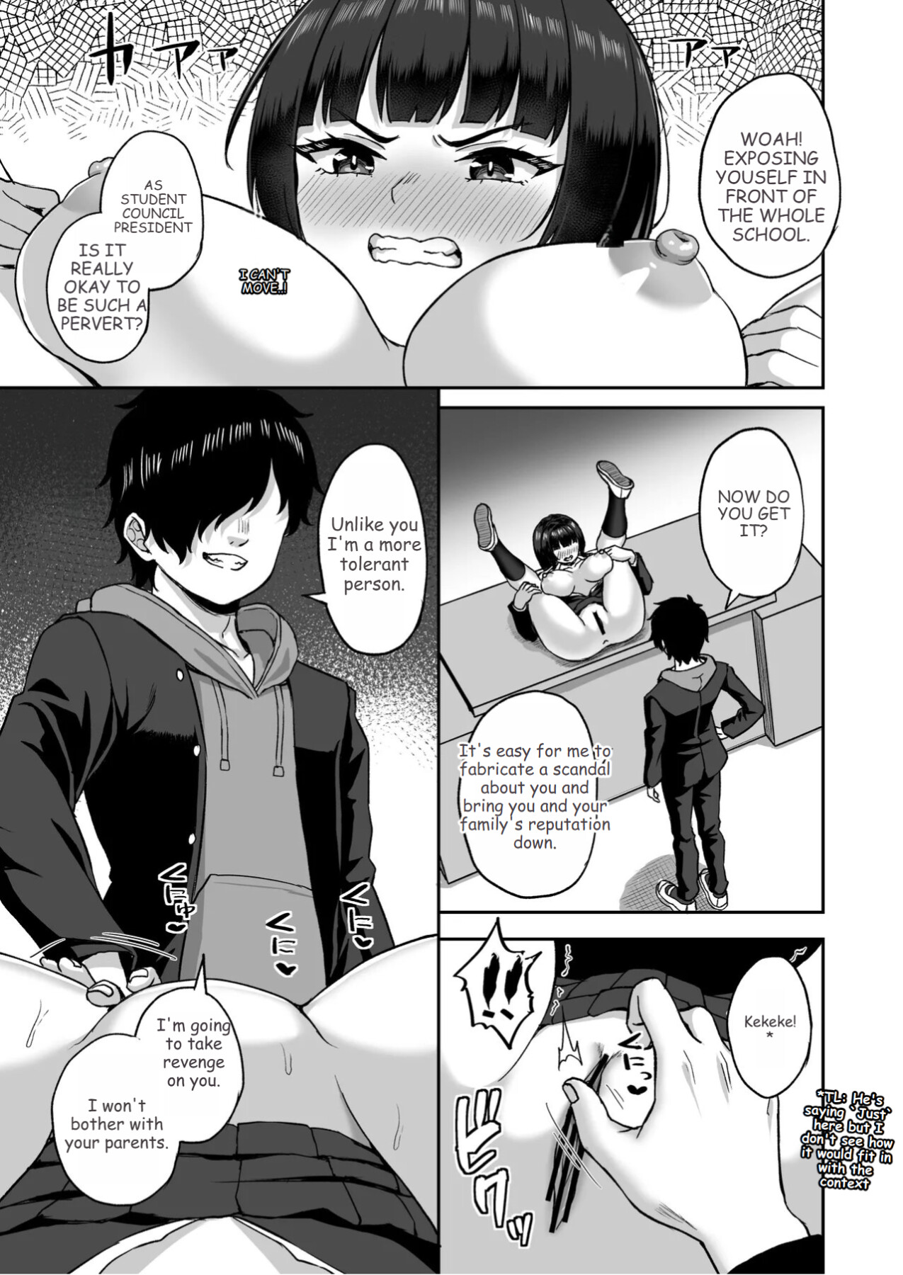 Hentai Manga Comic-After Gaining the Power to Stop Time, I Took Revenge on All of Them-Read-58